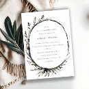 Search for brown engagement party invitations Botanical