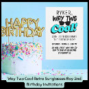 Search for sunglasses birthday invitations Boy