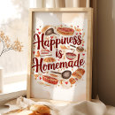 Search for homemade posters Happiness is homemade