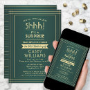 Search for gold and green birthday invitations Adult birthday party