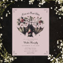 Search for gothic bridal shower invitations Elegant