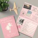 Search for bahamas party invitations Boarding pass
