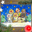 Search for christmas cartoon postcards Cute