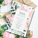 Search for elegant 50th wedding anniversary invitations Botanical