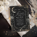 Search for night bridal shower invitations Crescent moon