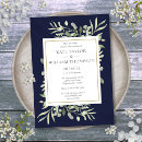 Search for outdoor rehearsal dinner invitations Navy blue