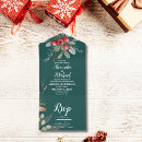 Search for winter greenery wedding invitations Foliage