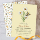 Search for bumblebee baby shower invitations Watercolor
