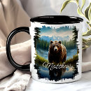 Search for grizzly bear mugs Wilderness
