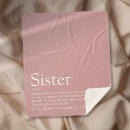 Recherche de sister blankets Rose