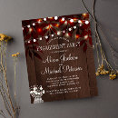 Search for lights engagement party invitations Country