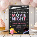 Recherche de nuit de filles invitations Soirée cinéma