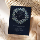 Search for dark blue wedding invitations Rustic