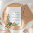 Search for poinsettia wedding invitations Elegant