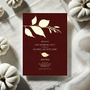 Search for autumn 50th birthday invitations Elegant