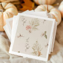 Search for fall floral napkins Gender neutral