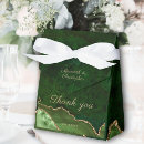 Search for emerald wedding favour boxes Gold glitter