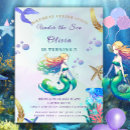 Search for mermaid and unicorn party invitations Daughter