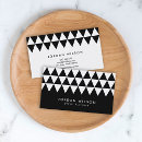Recherche de motif triangles cartes visite Géométrique