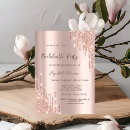 Search for gold glitter bachelorette party invitations Girly