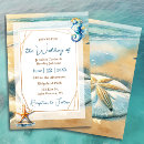 Search for sand dollar wedding invitations Watercolor