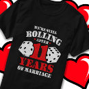 Search for 11th wedding anniversary tshirts Husband