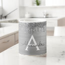 Search for metallic silver mugs Sparkle