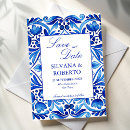 Search for vintage save the dates Blue