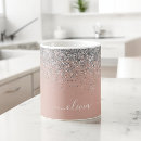 Search for silver and gold mugs Girly