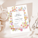 Search for spring flowers baby shower invitations Elegant