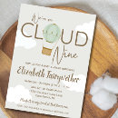 Search for cloud 9 baby shower invitations Pastel