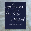 Recherche de écriture cursive posters Bleu marine