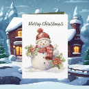 Search for watercolor snowman christmas cards Festive