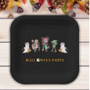 Recherche de halloween assiettes en papier Décoration