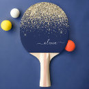 Search for gold ping pong paddles Girly