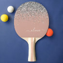 Search for gold ping pong paddles Girly