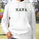Search for nana hoodies Typography