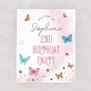 Search for butterfly birthday party posters Floral