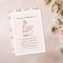 Search for petals and prosecco bridal shower invitations Pink