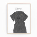 Search for black lab art Dog mom