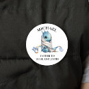 Search for blue name tags stickers Baby shower