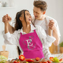 Search for hot aprons Script typography