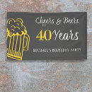 Search for cheers and beers banners Cheers to 40 years