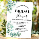 Search for emerald green bridal shower invitations Green and white