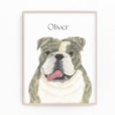 Recherche de bulldog art Mère de chien