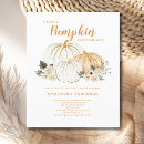 Recherche de pumpkin baby shower invitations Petite citrouille