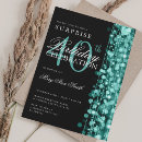 Search for dinner 40th birthday invitations Forty