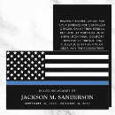 Search for police memorial cards Law enforcement