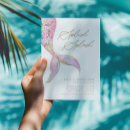 Search for mermaid invitations For her