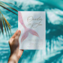 Recherche de sirène rose invitations Pour elle